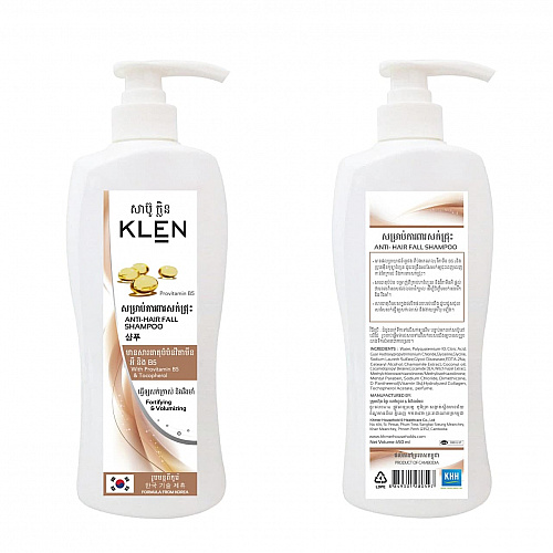 Klen-Anti Hair Fall Shampoo Buy1 Free1 (Klen-Hair Conditioner 320ml 1 )